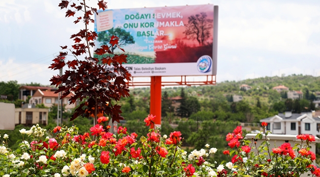 Kayseri Talas, Çevre Gününde Çiçek Açtı!