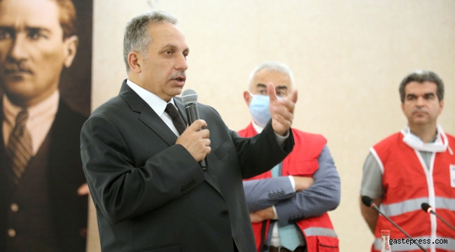Kayseri Talas'ta Bina Görevlilerine İlk Yardım Eğitimi