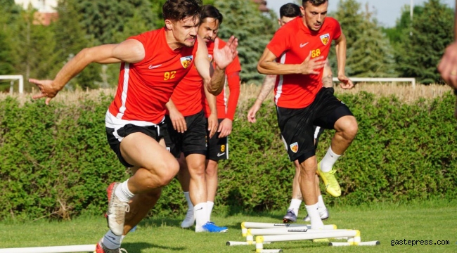 Kayserispor taktik çalıştı