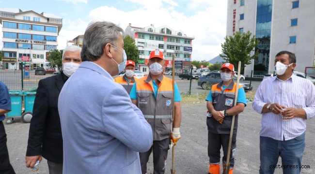 Melikgazi'de Şehir Merkezi Daha Düzenli ve Temiz Olacak