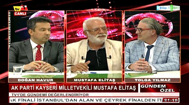 Mustafa Elitaş'ın, TV1 Gündem Özel Programında yaptığı OSB değerlendirmesi gündeme bomba gibi düştü!