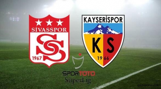 Süper Lig. Hafta 29. Sivasspor Kayserispor maçı özeti