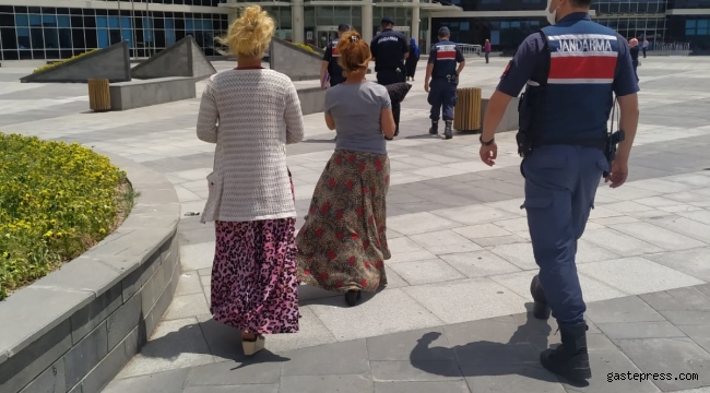 Yankesicilik yapan 2 kadın şüpheli serbest bırakıldı