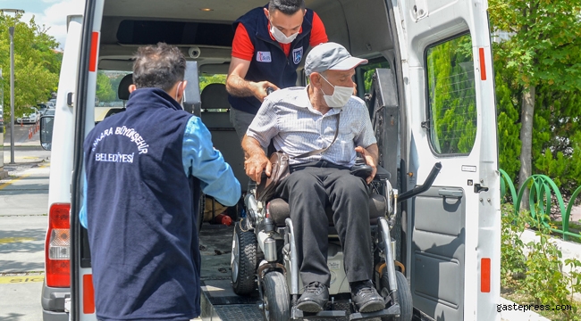 Ankara Büyükşehir'den Engelli Vatandaşları Yolda Bırakmayan Hizmet!