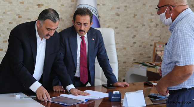 Bakan Yardımcısı Aksu Kayseri Develi Belediyesi'ni ziyaret etti!