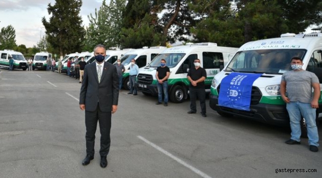 Bursa Büyükşehir acıları hafifletiyor