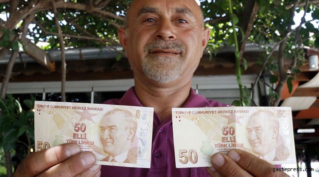 Hatalı basım 50 TL'ye verilen 75 bin TL'lik teklifi geri çevirdi!
