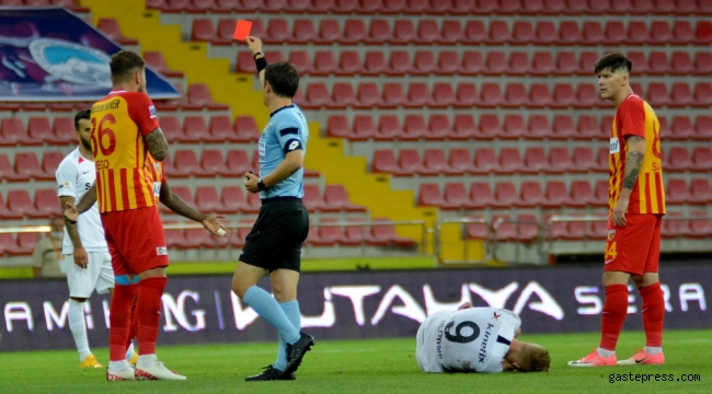Hes Kablo Kayserispor'a ceza yağdı