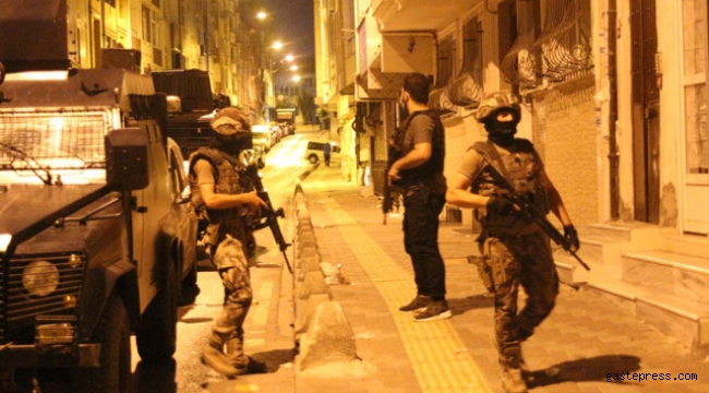 İstanbul'da terör operasyonu, çok sayıda gözaltı!