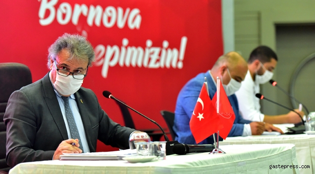 İzmir Bornova’da 3 ay sonra ilk meclis toplantısı yapıldı!