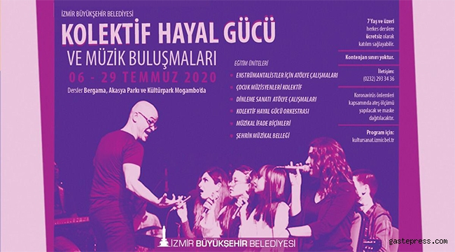 İzmir'de Kolektif Hayal Gücü ve Müzik Buluşmaları Başlıyor
