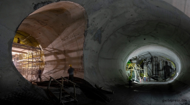 İzmir Narlıdere Metrosu’ndaki ikinci tünel üçüncü istasyona ulaştı!