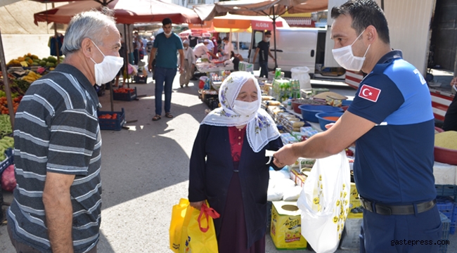 Kayseri Bünyan'da Salgınla Mücadele Devam Ediyor!