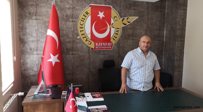 Kayseri Büyükşehir Gazeteciler Cemiyeti Başkanlığına Okan Geçgel Seçildi!