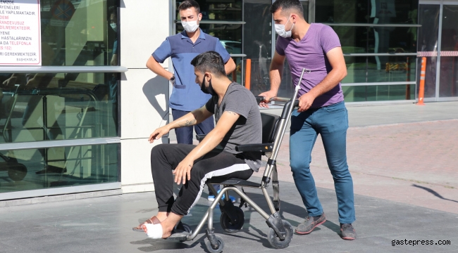 Kayseri'de acemi kasaplar hastanelere koştu!