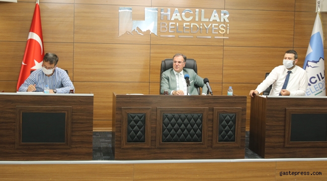 Kayseri Hacılar Belediye Meclisi Temmuz Ayı Toplantısını Yaptı!