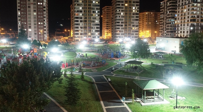 Kayseri Kocasinan'ın Estetik Görünümlü Parkları, Görsel Şölen Sunuyor!