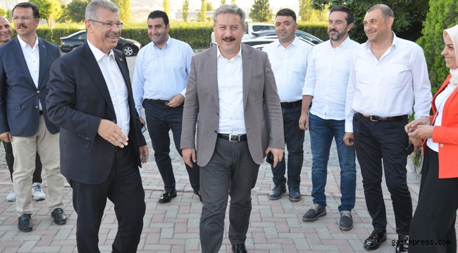 Kayseri Melikgazi Belediye Başkanı Palancıoğlu Kayseri Şeker'de!