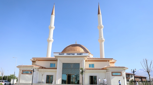 Kayseri Melikgazi'de Cavit Yurttaş Cami Açılışa Hazır!