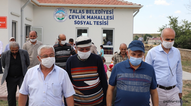 Kayseri Talas'ta Başkan Yalçın'dan Çevlik ve Alaybeyli Çıkarması!