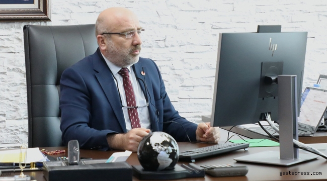 Kayseri Üniversitesi Rektörü Karamustafa, "Study in Turkey YÖK Virtual Fair 2020" de!