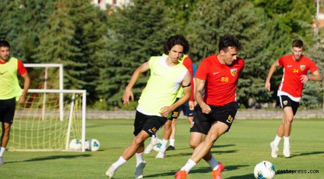 Kayserispor'da Medipol Başakşehir maçı hazırlıkları sürüyor!