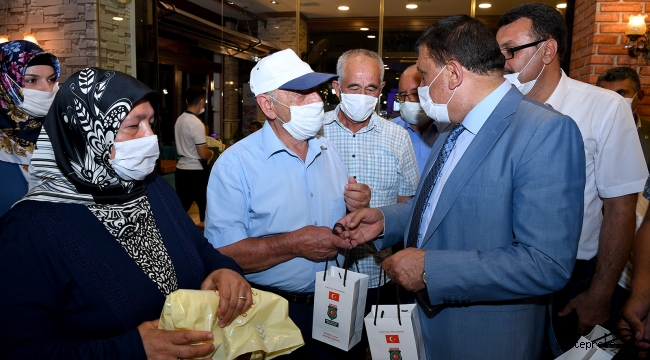 Malatya Büyükşehir Belediye Başkanı Selahattin Gürkan, Şehit ve Gazi Aileleriyle Buluştu