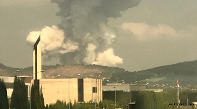 Türkiye'nin en büyük havai fişek fabrikası patladı!