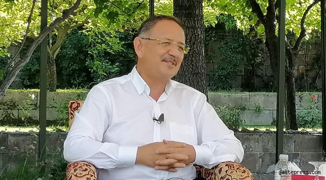 AK Parti Genel Başkan Yardımcısı Mehmet Özhaseki, bütün projeleri birebir takip ediyorum!
