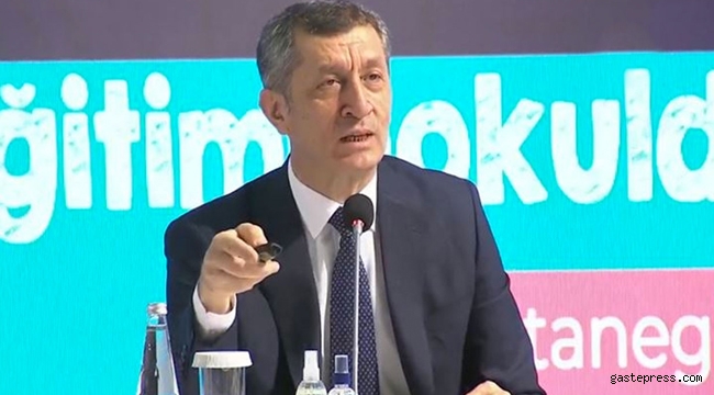 Bakan Ziya Selçuk Belirli sınıflarda yüz yüze eğitimi başlatacağız dedi!