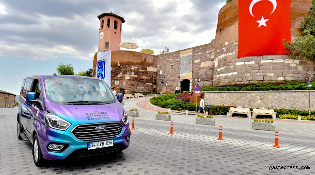 Başkent Ankara'daki Turistik Hibrit Araç Büyük İlgi Görüyor!