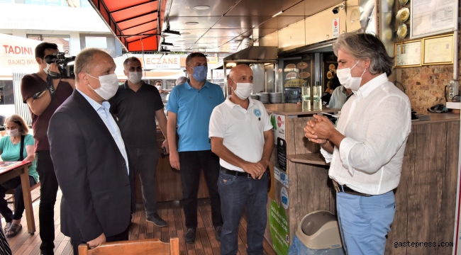 Bornova’da Koronavirüs denetimleri devam ediyor!