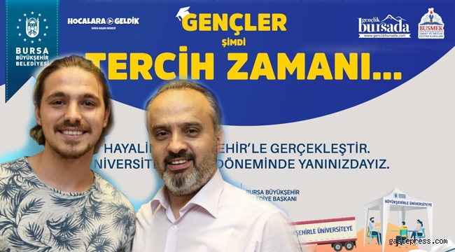 Bursa'da Büyükşehir’le üniversite tercih zamanı başlıyor! 