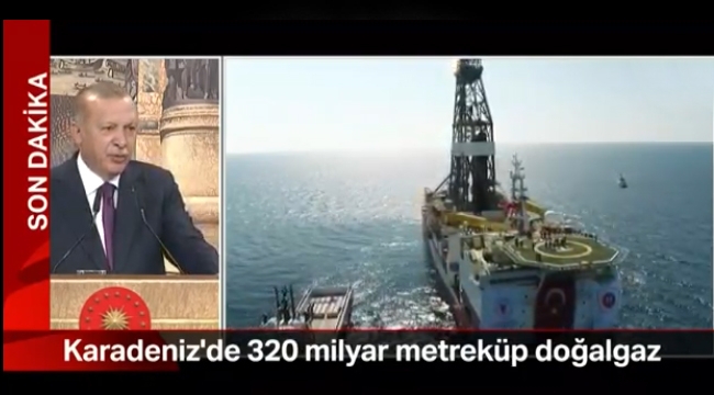 Cumhurbaşkanı Erdoğan canlı yayın müjdeyi açıkladı! Doğalgaz bulundu Türkiye ihya olacak!