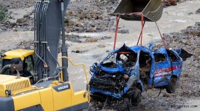 Giresun'da Jandarma aracı bulundu 3 ölü 10 kayıp var!