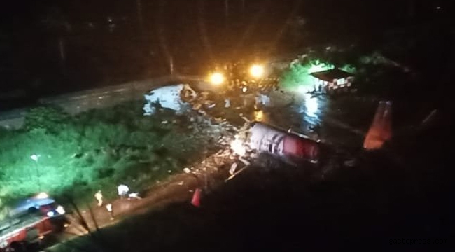 Hindistan'da uçak kazası meydana geldi! Çok sayıda ölü ve yaralı var!