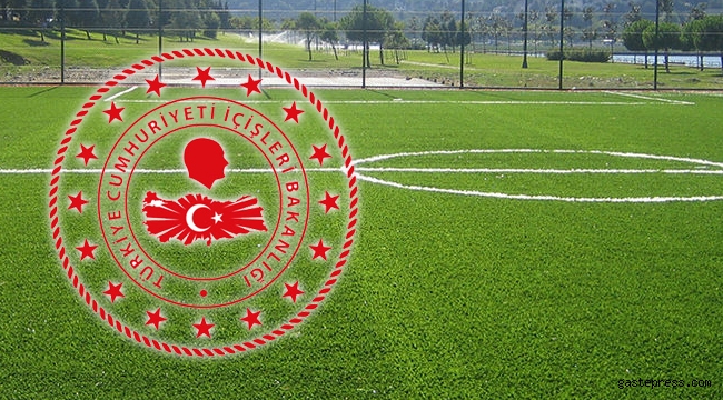 İçişleri Bakanlığı'ndan halı saha açıklaması geldi!