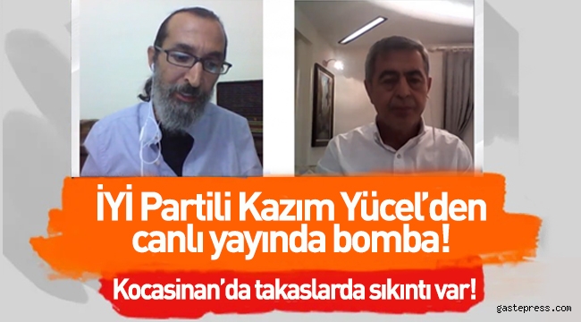 İYİ Partili Kazım Yücel; "Kocasinan Belediyesi'ndeki Takaslarla İlgili Çok Büyük Sıkıntılar Var!"