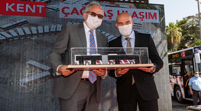 İzmir’de 52 yeni otobüs daha hizmete girdi!