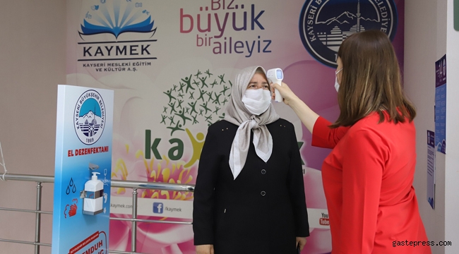 Kayseri KAYMEK'de Telafi Eğitimleri Başladı!