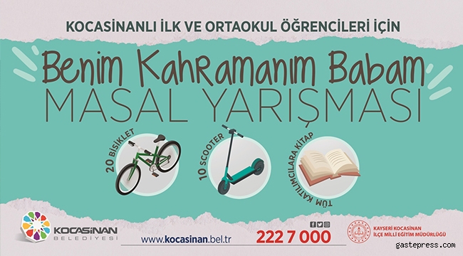 Kayseri Kocasinan Belediyesi Çocukları ve Gençleri Ödüllendiriyor!