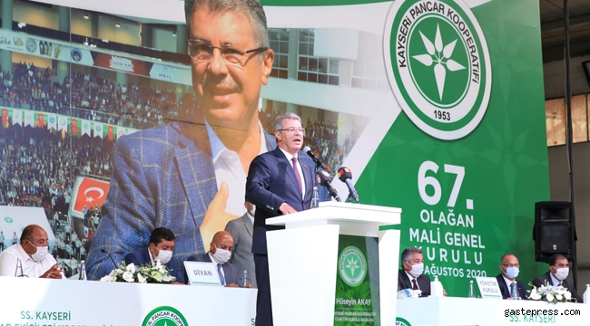 Kayseri Şeker'de Başkan Akay, "Şahsi ve Siyasi Bir Dava Peşinde Değilim"