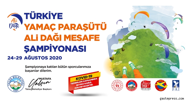 Kayseri Talas'ta, Ali Dağı Markasıyla Türkiye Şampiyonası!