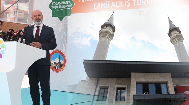 Kocasinan'da Hacı Mehmet Çolakbayrakdar Cami İbadete Açıldı!