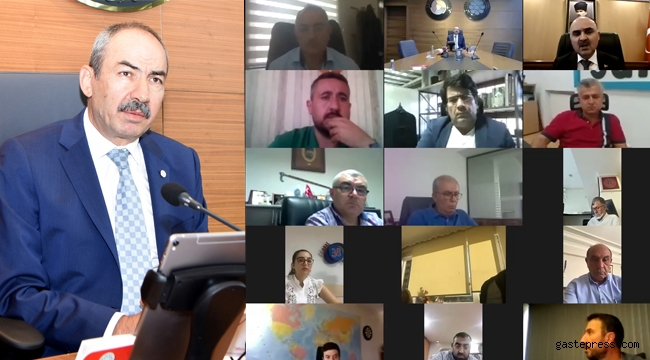 KTO’da Ağustos Ayı Meclis Toplantısı Video Konferansla Yapıldı!