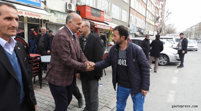 Saadet Partisi Melikgazi İlçe Başkanı Sinan Aktaş, Kayseri'nin vitrini kazancılardan ibaret değil Sn.Başkan.