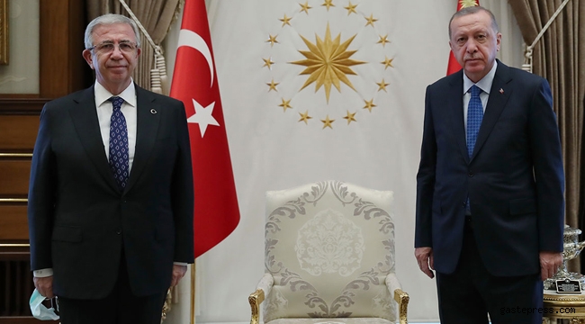 Cumhurbaşkanı Tayyip Erdoğan, Ankara Büyükşehir Belediye Başkanı Mansur Yavaş'ı kabul etti!