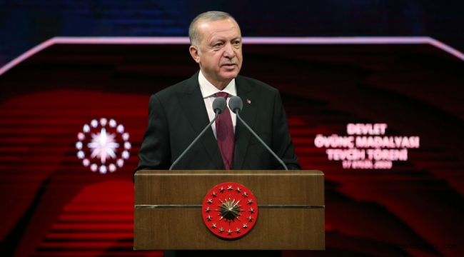 Erdoğan'dan AP ve Macron'a cevap!