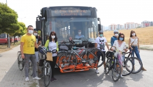 Eskişehir'de Otobüslerde Bisikletli Ulaşım Dönemi Başladı!