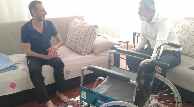 İYİ Partili Kazım Yücel Kayseri'de Bir Vatandaşın 'Tekerlekli Sandalye' Talebine Kayıtsız Kalmadı!